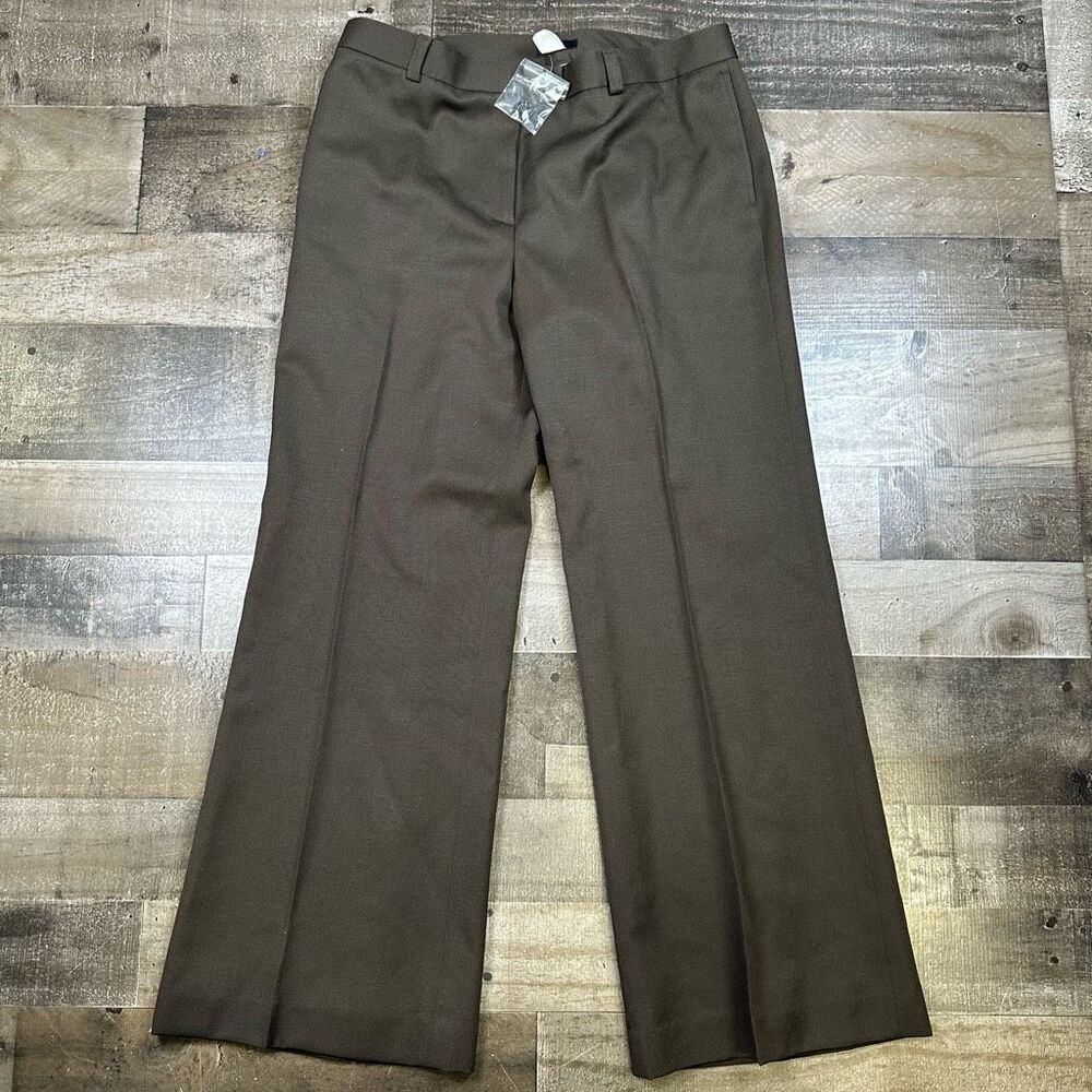 J. Crew Factory Brown Wide Leg Pants